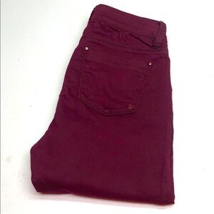INDIGO REIN CRANBERRY SKINNY JEANS 9/28x27 ⭐️